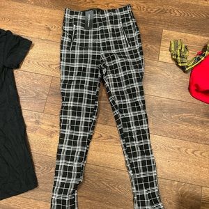 Plaid pants